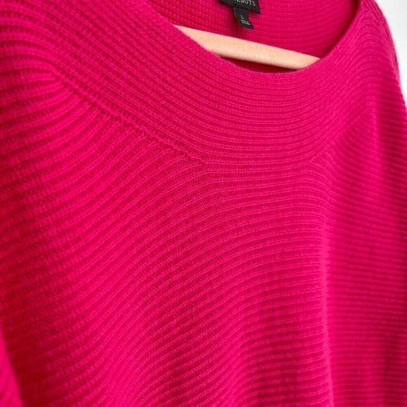 Talbots Lambs Wool Blend Pink Sweater Size Large - Picture 6 of 6